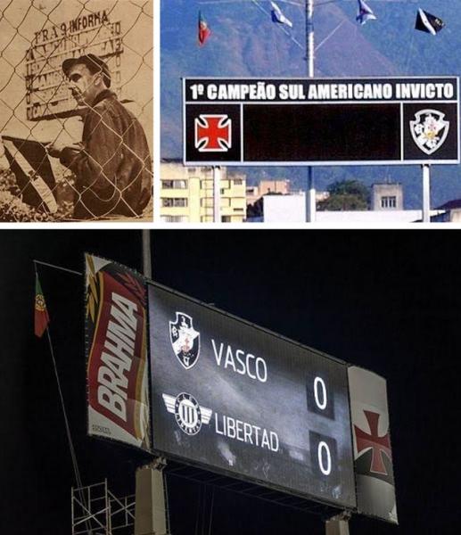Do placar manual, com todos jogos da rodada, aos dois eletrnicos. O atual foi inaugurado na Libertadores de 2012