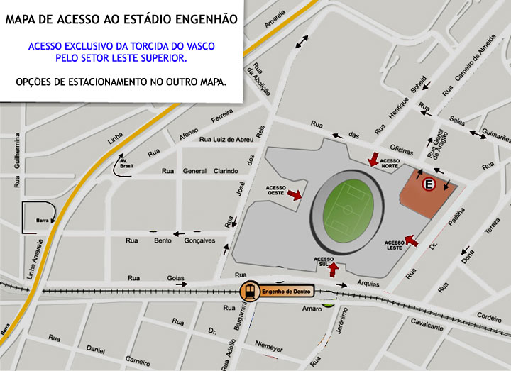 Ônibus de Vasco e Botafogo lado a lado no estacionamento do Engenhão -  NETVASCO