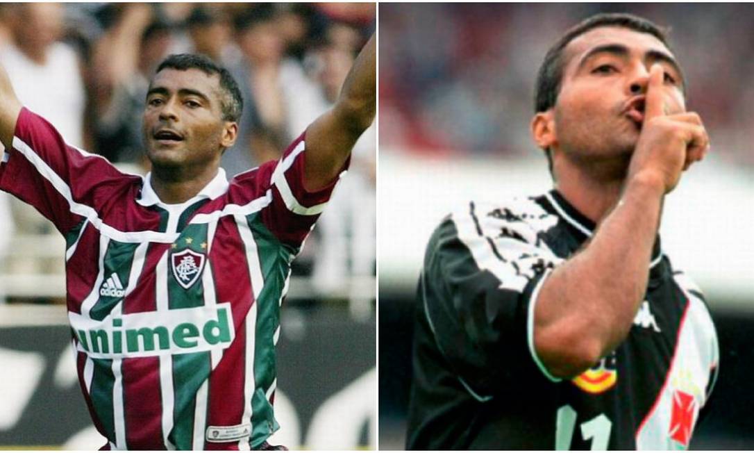 Romário deixou o Vasco em 2002 para acertar com o Fluminense em 2003. Curiosamente, anos depois, fez o caminho inverso: deixou as Laranjeiras em 2004 para acertar com o cruz-maltino em 2005