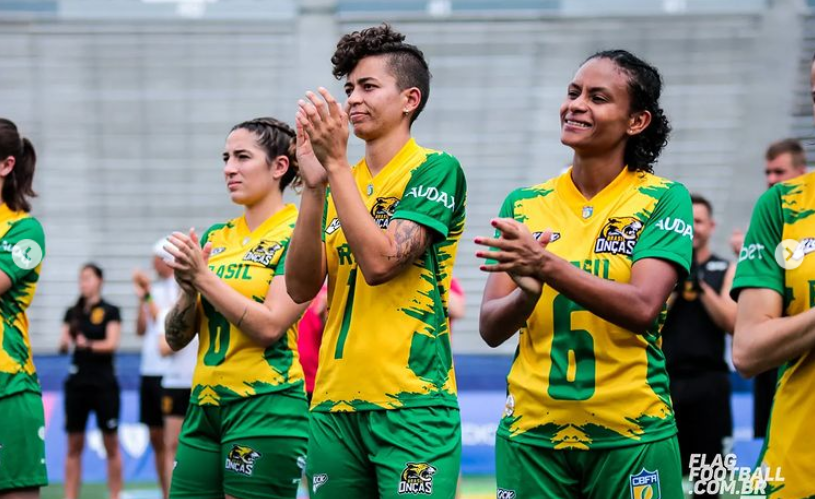 Seleção Brasileira Feminina de Futebol Americano estreia neste fim