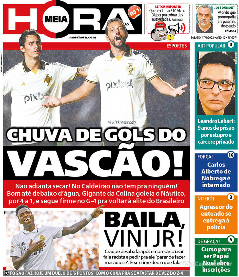 Capa Jornal O Jogo - 11 outubro 2022 