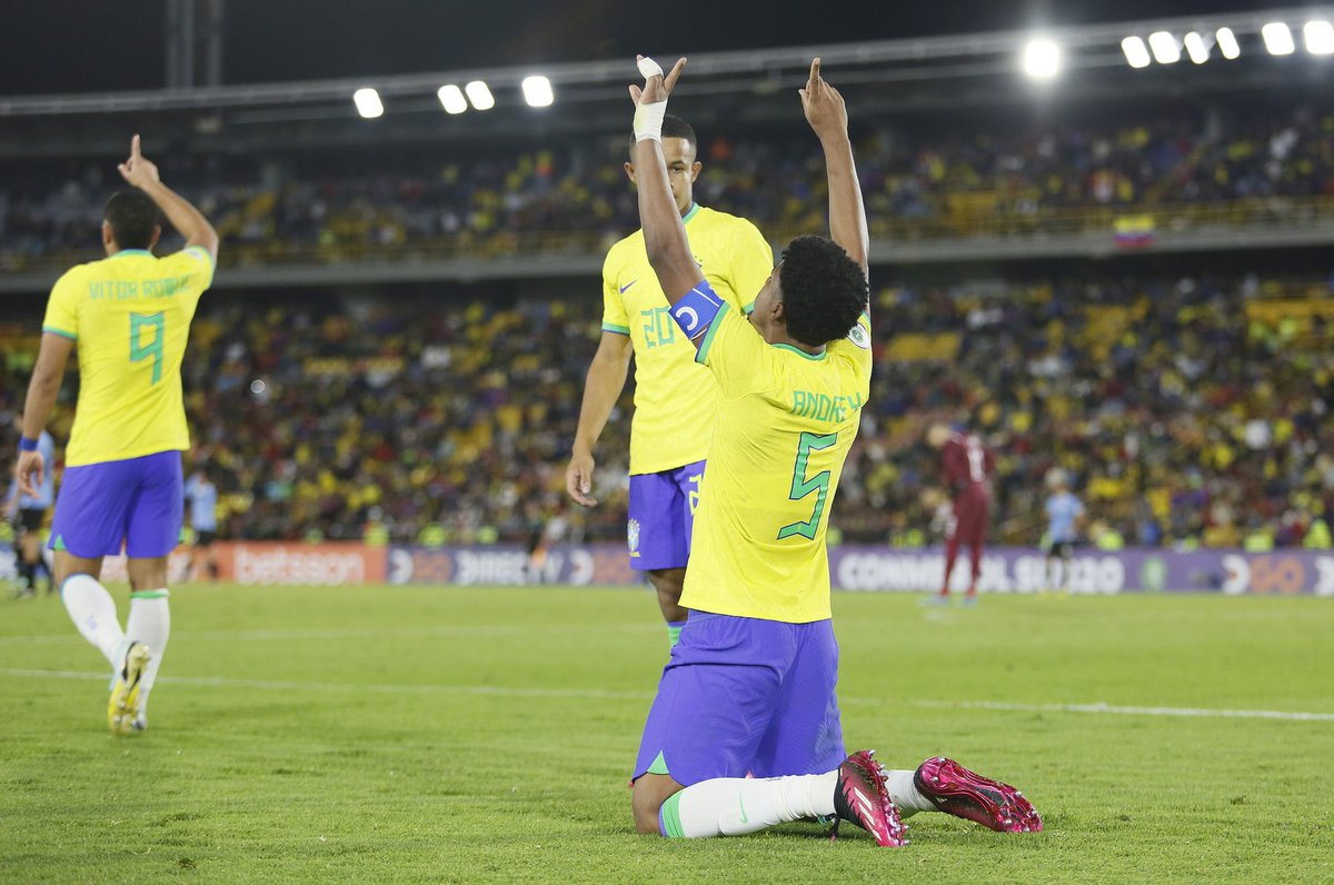 Brasil bate Uruguai e vence Sul-Americano sub-20 após longo jejum