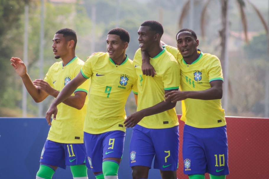 Brasil ganha por 9 a 0 da Nova Caledônia, no Mundial Sub-17
