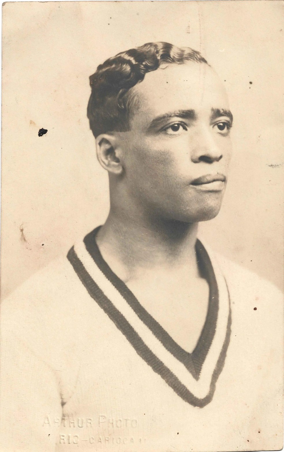  Nelson da Conceição, goleiro do Vasco em 1923 — Foto: Acervo do Vasco